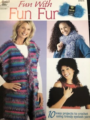 Fun With Fun Fur (Crochet Fun with Fun Fur) by Annie's Attic - Image 1 of 4