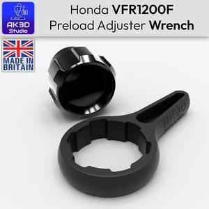 Llave ajustadora de precarga de suspensión trasera Honda VFR 1200F - Imagen 1 de 6