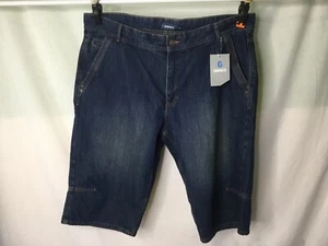 TARGETS INDIGO BLUE KNEE LENGTH JEAN SHORTS 4xl/44 INCH NEW WITH TAGS - Picture 1 of 9