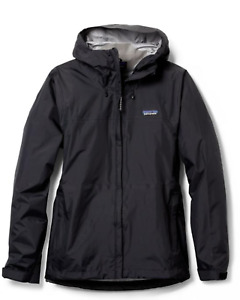 NEW PATAGONIA Torrentshell 3L Jacket, Waterproof,  Black, Women's Sz L