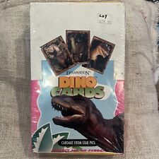 1992 Star Pics Dinamation Dino Cards Sealed Factory Wax Box 36 Packs