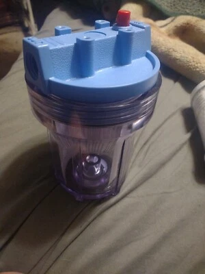 Carcasa de filtro transparente Pentek 158111 Slim Line 5" 3/8" NPT Foto 1 de 3