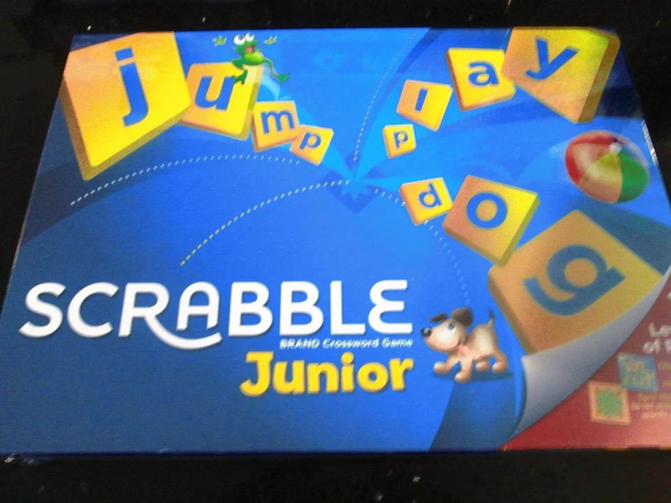 scrabble junior board game, new and sealed - Image 1 of 1