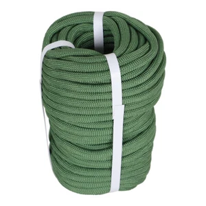 3/8 "x 100' Green Braided Polyester Arborist Rigging Rope Garden 3520lbs - Picture 1 of 12