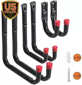 Heavy Duty Wall Mounted Garage Storage Utility Hooks and Hangers-Organizer for T - Picture 1 of 1