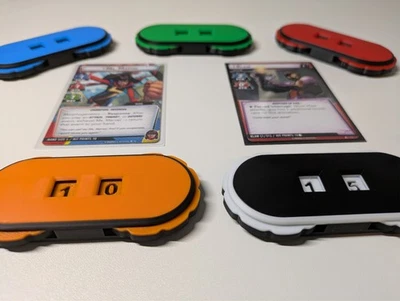 Marvel Champions PREMIUM HP Health Dial Trackers (Hero/Villain) - Image 1 of 4