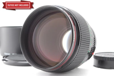 [Excelente COMO NUEVO con Capucha] Canon Nuevo FD NFD 85mm f1.2 L MF Portrait Prime Lente de JAPÓN Foto 1 de 4