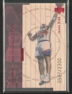Jason Kidd Michael Jordan 1998 Upper Deck Hardcourt #J21 Holding Court rojo/2300 - Imagen 1 de 2