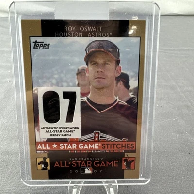 Roy Oswalt 2007 Topps Updates & Highlights All-Star Game Stitches #ASRO - Image 1 of 4