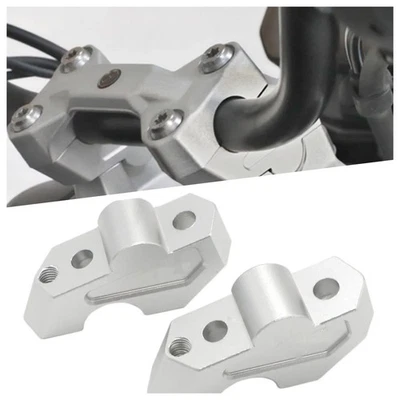 Motorcycle CNC Aluminum Handlebar Riser 23mm For  BMW F750GSHeightening Clamp - Image 1 of 4