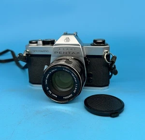 Asahi Pentax Spotmatic SP II analoge Spiegelreflexkamera 35 mm mit Objektiv 55 mm f/1,8 - Bild 1 von 14