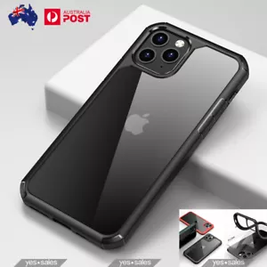 For iPhone 11 12 Pro Case Slim Silicone Strong Bumper Shockproof Heavy dutyCover - Picture 1 of 18