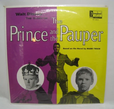 Walt Disney Story of Prince and the Pauper SEALED 1962 VINYL LP Record ST-1912 - Image 1 of 4