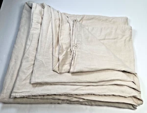 Simply Shabby Chic Duvet King Linen Blend Beige Duvet - Picture 1 of 11