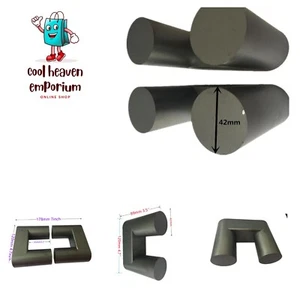 1pair UY42 Ultra Large Power Transformer Core UY120/89/42 UU Isolator Ferrite... - Picture 1 of 8