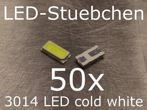 50x 3014 LED Kaltweiss - Picture 1 of 1