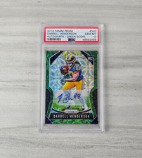 2019 Prizm Darrell Henderson Green Scope Prizm Auto RC /75