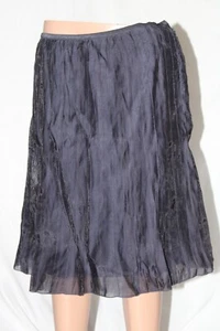 NWT NIC & ZOE Skirt - Midnight Lined Pleated Skirt - Size 12 - Picture 1 of 6