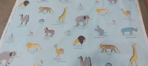Two By Two Designer Fabric By Arthur Sanderson And Sons 2 Metres Long By 137cm - Picture 1 of 7