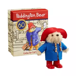 Paddington Bear 60 Anniversary Collector Edition 25cm Boxed - Picture 1 of 6