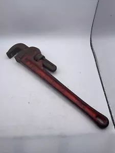 Llave de tubo Ridgid 18" acero resistente hecha en EE. UU. - Imagen 1 de 7