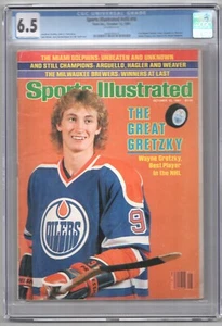 Wayne Gretzky SPORTS ILLUSTRATED First Cover FC 10/12/1981 Newsstand CGC 6.5 - Picture 1 of 2