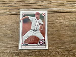 2020 Bowman Draft Baseball Mitchell Parker BD-176 Washington Nationals