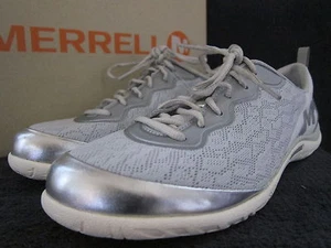 MERRELL J53174 Enlighten Shine Breeze Silver & White Shoes US 10 M EUR 41 NWB - Picture 1 of 7