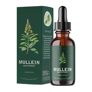 2 Pcs Mullein Drops For Lungs, Detox And Cleanse Mullein Extract Supplements - Picture 1 of 8