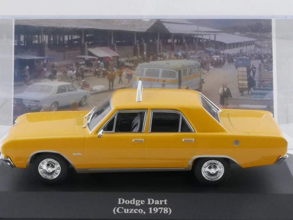 IXO Altaya Dodge Dart Cuzco Peru 1978 Taxis der Welt 1:43 TOP! OVP 1701-28-53 - Bild 1 von 4