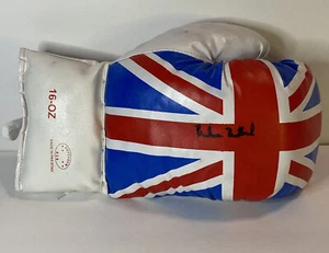 Barbara Buttrick HOF’er Signed Autographed Auto British Flag Boxing Glove BX1 - Picture 1 of 8
