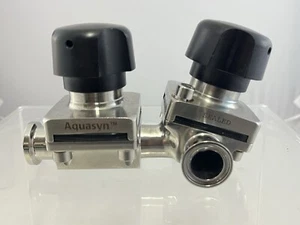 Aquasyn Biotech 316 SS 3/4" Combo Diaphragm Valve - Picture 1 of 8