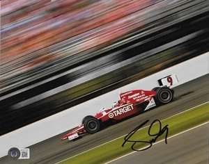 SCOTT DIXON Signed Autographed 8x10 Photo Beckett BAS COA Indy Car 500 - Picture 1 of 1