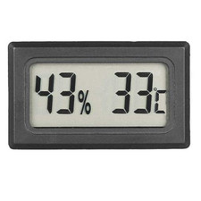 Thermometer Humidity Meter for Hydroponic Grow Rooms - Mushroom Growing