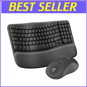 Wireless Ergonomic Keyboard & Signature M550 Mouse Combo for Natural Comfort - Picture 1 of 12