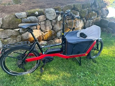 Bicicleta elétrica Reisen Muller 2018 Packster40 original compacta de carga. bem cuidado/garagem - Imagem 1 de 4