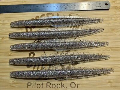 Boogey Man Bait Co 10”  Glow  Sand Eel Saltwater Fishing Lingcod Grouper Seabass - Image 1 of 4