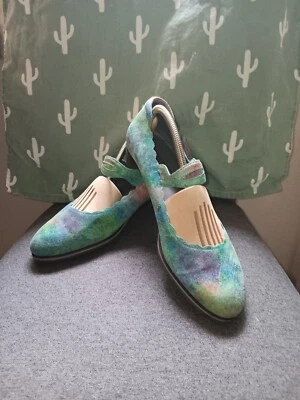 Vabeene Schuhe Gr.41 Pastellfarben Echtleder Top Zustand  !!! - Bild 1 von 4