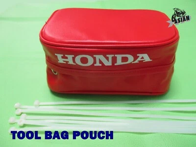 Fit HONDA XR200R 1984-1987 XR250R 1984-1985 RED TOOL BAG   **as1741** - Изображение 1 из 4