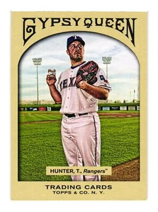 2011 Topps Gypsy Queen #186 Tommy Hunter Texas Rangers - Picture 1 of 2