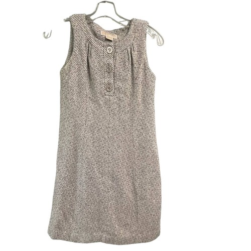 Abito Michael Kors grigio tweed taglia XS