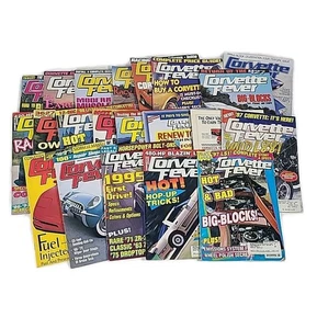 Lot of 21 Corvette Fever Magazines 1990s 2000s Photos Restoration Advertising  - Picture 1 of 14