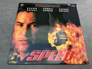 Speed (1994) Laserdisc PAL RARE Widescreen Keanu Reeves Dennis Hopper 15 VGC - Picture 1 of 5