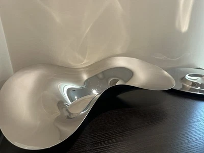 Frutero y doble tazón para servir Georg Jensen Indulgence de acero inoxidable Foto 1 de 4