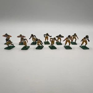 Los Angeles Rams Electric Football Figures Team Lot NFL 12 Players Green Bases - Picture 1 of 10