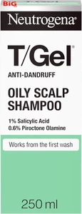 T/Gel anti Dandruff Shampoo for Oily Scalp and Hair (1X 250Ml), Daily Anti-Dandr - Picture 1 of 12