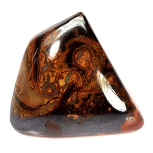 23.89 Cts Amusing (21 x 22) Violet Blue Natural Australian Koroit Boulder Opal - Foto 1 di 5