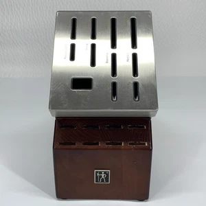 Henckels Self Sharpening Knife Block 19 Slots 02T193 10345-200 Block Only - Picture 1 of 15