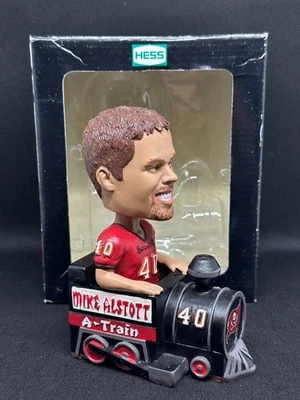 Mike Alstott A-Train Bobblehead 2008 HESS Tampa Bay Bucs #40 conmemorativo en caja Foto 1 de 4