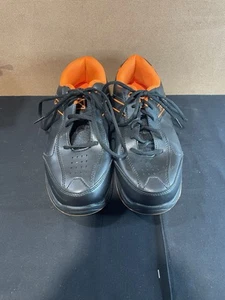 KR Strikeforce Flyer Lite Mens Bowling Shoes Black  Orange Size: 10.5, M034 - Picture 1 of 7